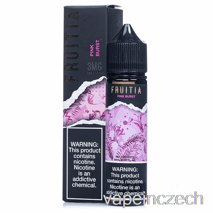 Pink Burst - Fruitia - 60ml 0mg Vape Pero